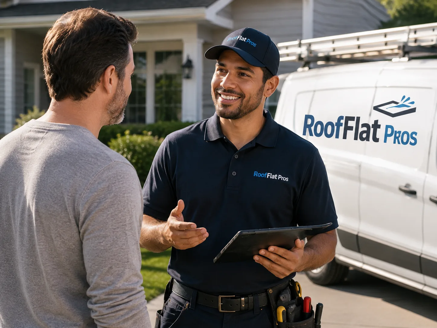 Flat Roof Leak Repair Eckerty, IN common questions
